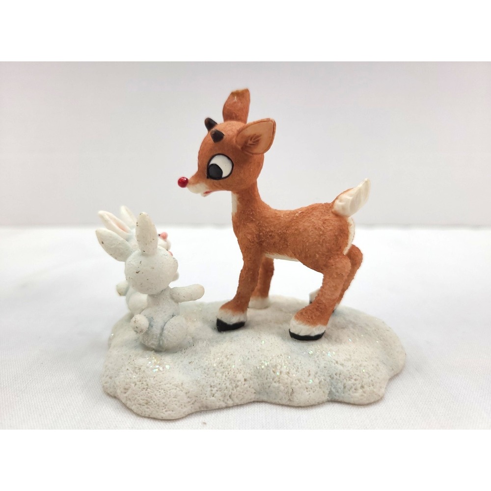 VTG Enesco Rudolph the Red Nosed Reindeer  Friends for All Seasons MISSING BIRD